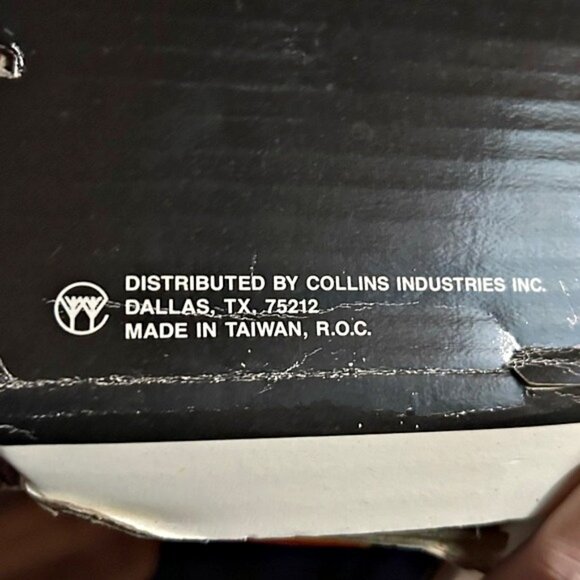 Vintage Collins Industries Adjustable Solid Brass Bankers Desk Piano Lamp w/Box - Picture 9 of 9